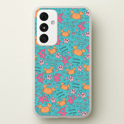 Crabs - Animal Patterns  - Animal Patterns Phone Case for Galaxy A55