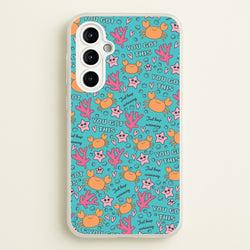 Crabs - Animal Patterns  - Animal Patterns Phone Case for Galaxy A54