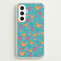 Crabs - Animal Patterns  - Animal Patterns Phone Case for Galaxy S23FE