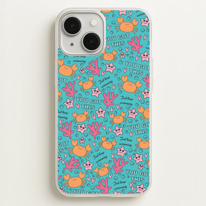 Crabs - Animal Patterns  - Animal Patterns Phone Case for iPhone 13 Mini
