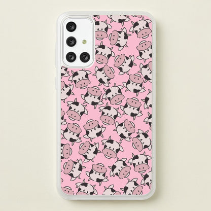 Cows - Animal Patterns  - Animal Patterns Phone Case for Galaxy A71