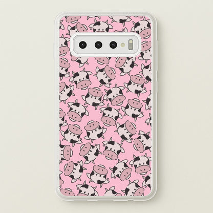 Cows - Animal Patterns  - Animal Patterns Phone Case for Galaxy S10