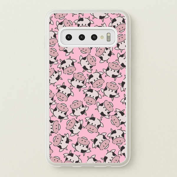 Cows - Animal Patterns  - Animal Patterns Phone Case for Galaxy S10