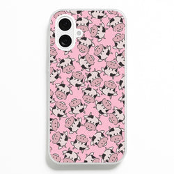 Cows - Animal Patterns  - Animal Patterns Phone Case for iPhone 16 Plus
