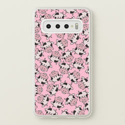 Cows - Animal Patterns  - Animal Patterns Phone Case for Galaxy S10 Plus