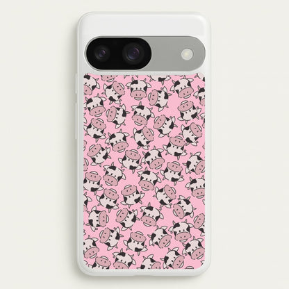 Cows - Animal Patterns  - Animal Patterns Phone Case for Google Pixel 9 / 9 Pro