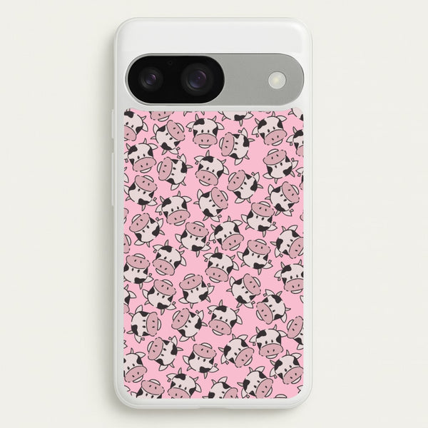 Cows - Animal Patterns  - Animal Patterns Phone Case for Google Pixel 9 / 9 Pro