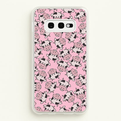 Cows - Animal Patterns  - Animal Patterns Phone Case for Galaxy S10e