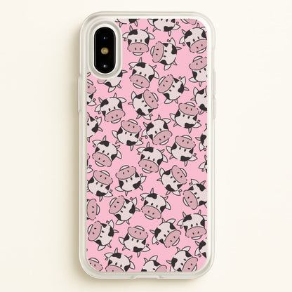 Cows - Animal Patterns  - Animal Patterns Phone Case for iPhone X / XS