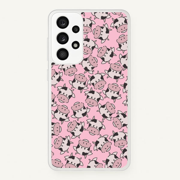 Cows - Animal Patterns  - Animal Patterns Phone Case for Galaxy A53