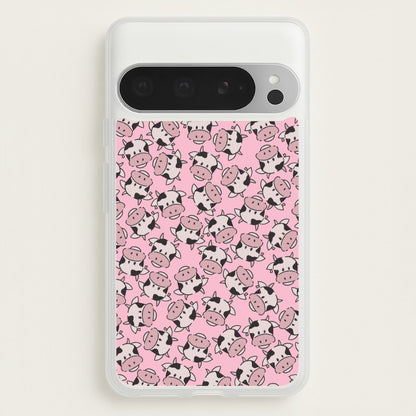 Cows - Animal Patterns  - Animal Patterns Phone Case for Google Pixel 9 Pro XL