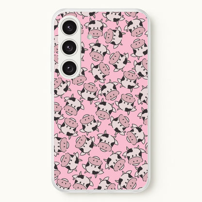 Cows - Animal Patterns  - Animal Patterns Phone Case for Galaxy S24FE