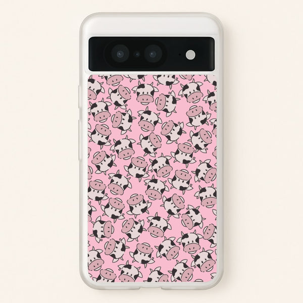 Cows - Animal Patterns  - Animal Patterns Phone Case for Google Pixel 8