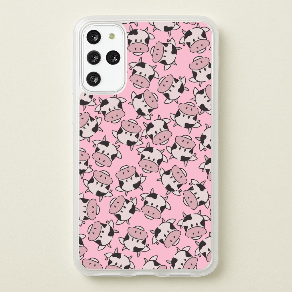 Cows - Animal Patterns  - Animal Patterns Phone Case for Galaxy S20 Plus