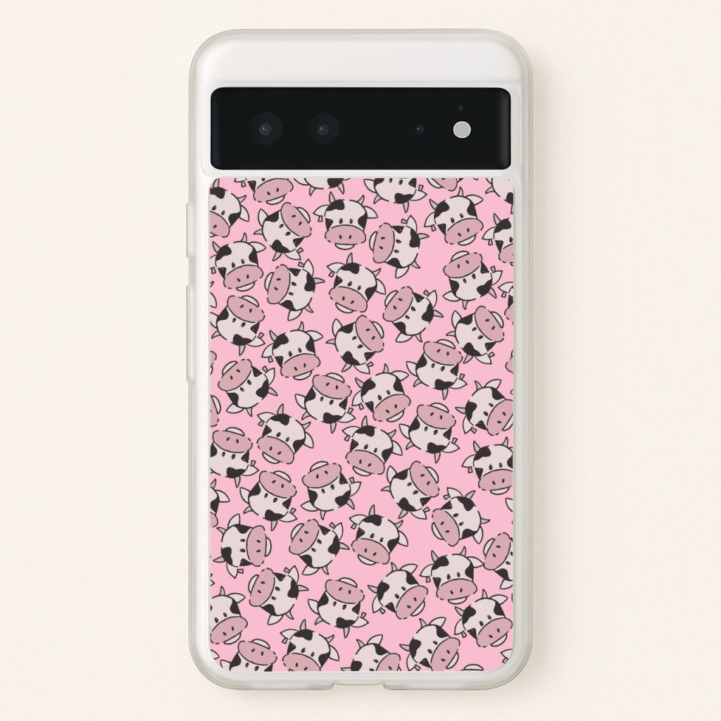 Cows - Animal Patterns  - Animal Patterns Phone Case for Google Pixel 6