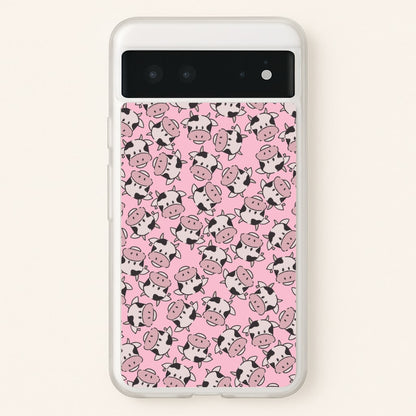 Cows - Animal Patterns  - Animal Patterns Phone Case for Google Pixel 6