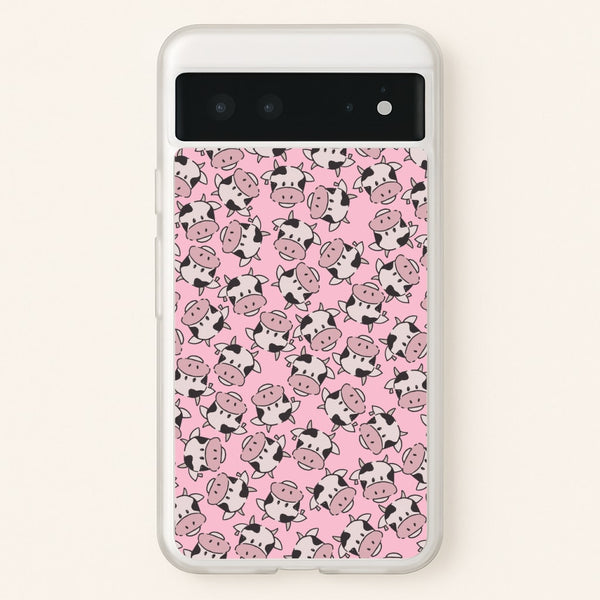 Cows - Animal Patterns  - Animal Patterns Phone Case for Google Pixel 6