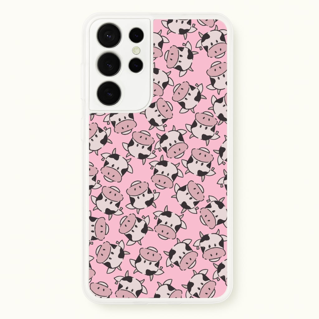 Cows - Animal Patterns  - Animal Patterns Phone Case for Galaxy S21 Ultra