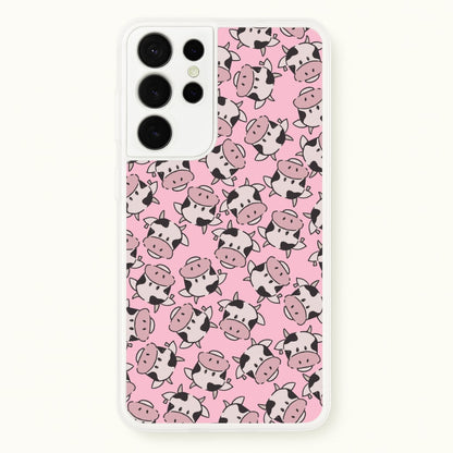 Cows - Animal Patterns  - Animal Patterns Phone Case for Galaxy S21 Ultra