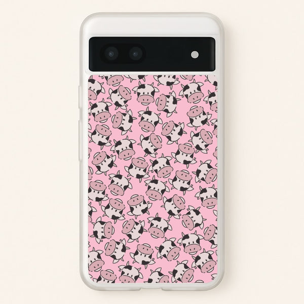 Cows - Animal Patterns  - Animal Patterns Phone Case for Google Pixel 7a