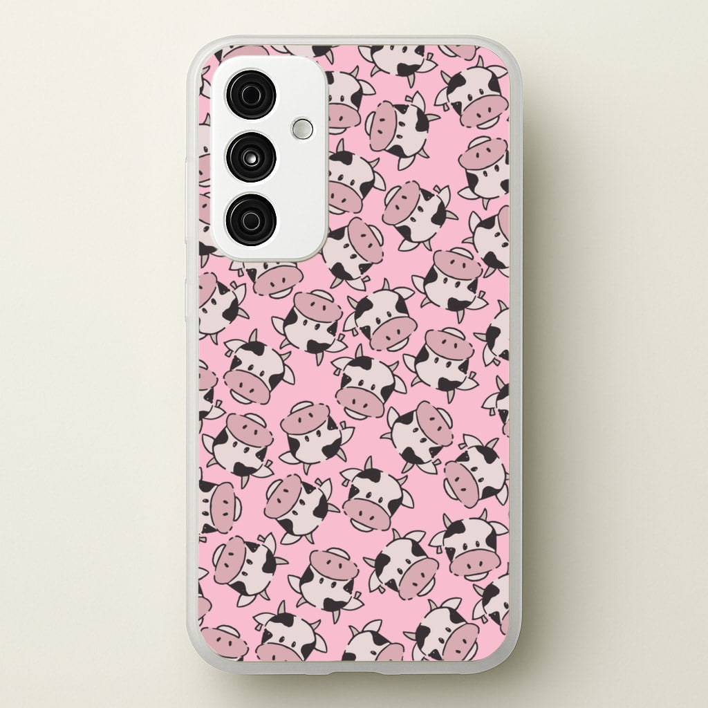 Cows - Animal Patterns  - Animal Patterns Phone Case for Galaxy A35