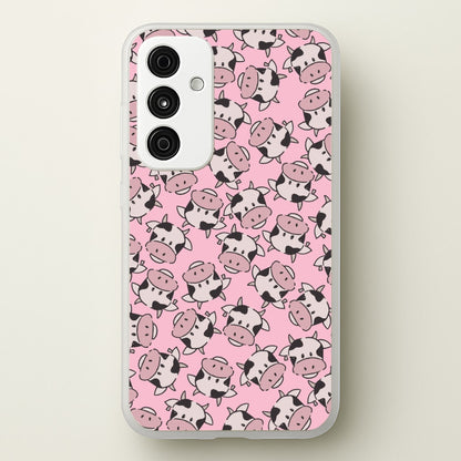 Cows - Animal Patterns  - Animal Patterns Phone Case for Galaxy A35