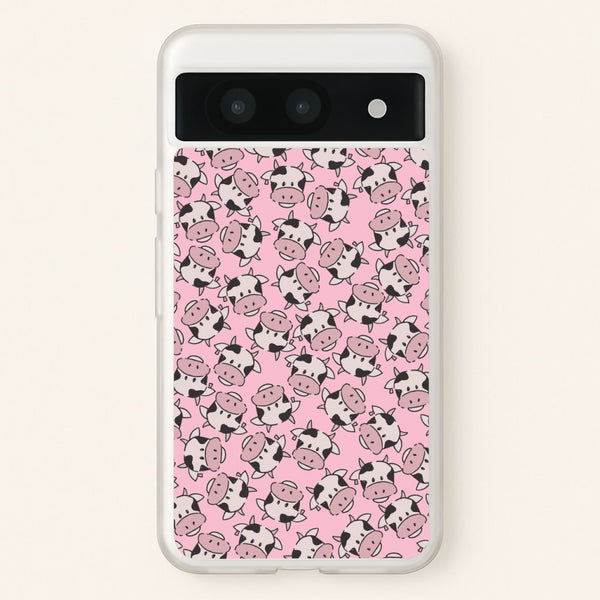 Cows - Animal Patterns  - Animal Patterns Phone Case for Google Pixel 8a