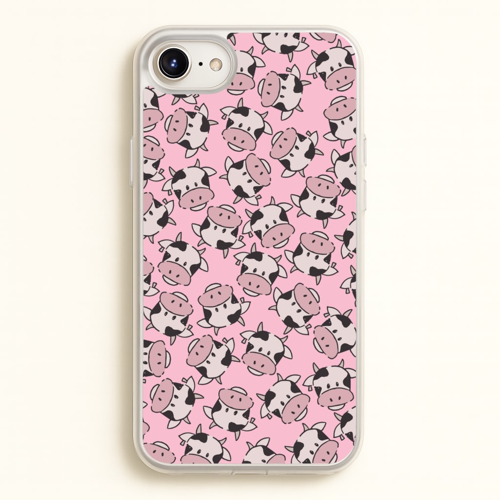 Cows - Animal Patterns  - Animal Patterns Phone Case for iPhone 6 / 7 / 8 / SE