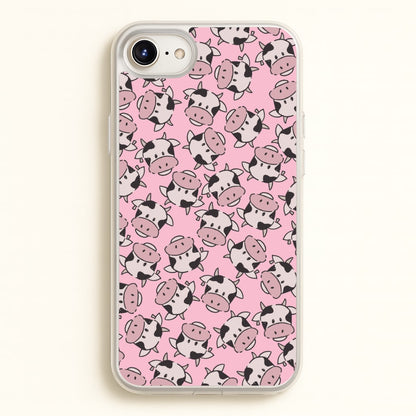 Cows - Animal Patterns  - Animal Patterns Phone Case for iPhone 6 / 7 / 8 / SE
