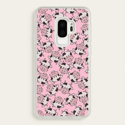 Cows - Animal Patterns  - Animal Patterns Phone Case for Galaxy S9 Plus