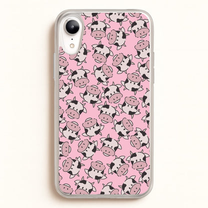Cows - Animal Patterns  - Animal Patterns Phone Case for iPhone XR