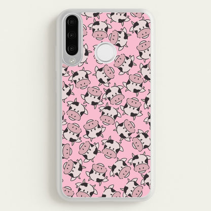 Cows - Animal Patterns  - Animal Patterns Phone Case for Huawei P30 Lite