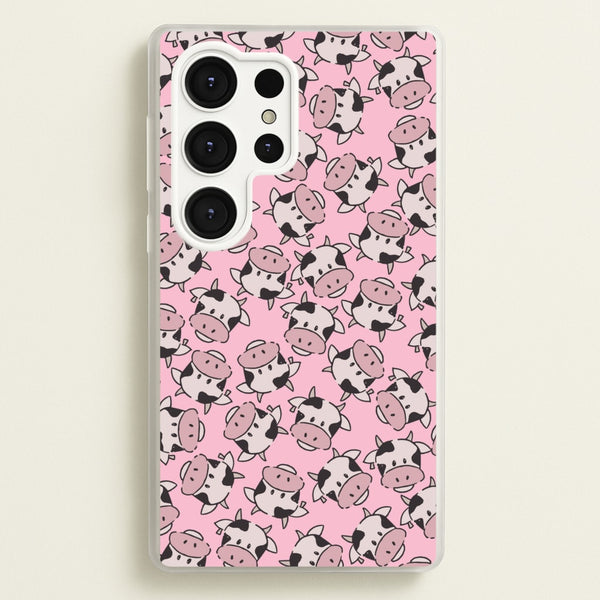 Cows - Animal Patterns  - Animal Patterns Phone Case for Galaxy S25 Ultra