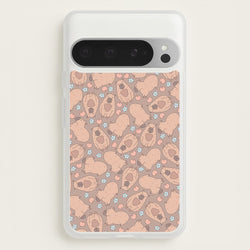 Capybara - Animal Patterns  - Animal Patterns Phone Case for Google Pixel 9 Pro XL