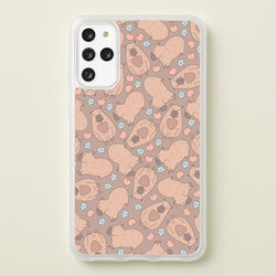 Capybara - Animal Patterns  - Animal Patterns Phone Case for Galaxy S20 Plus