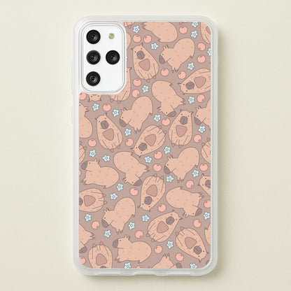 Capybara - Animal Patterns  - Animal Patterns Phone Case for Galaxy S20 Plus