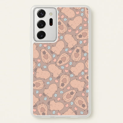 Capybara - Animal Patterns  - Animal Patterns Phone Case for Galaxy Note 20 Ultra