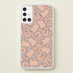 Capybara - Animal Patterns  - Animal Patterns Phone Case for Galaxy A71