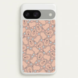 Capybara - Animal Patterns  - Animal Patterns Phone Case for Google Pixel 9 / 9 Pro
