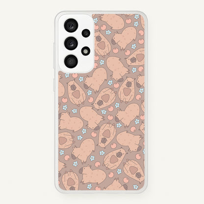 Capybara - Animal Patterns  - Animal Patterns Phone Case for Galaxy A33