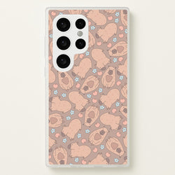 Capybara - Animal Patterns  - Animal Patterns Phone Case for Galaxy S24 Ultra