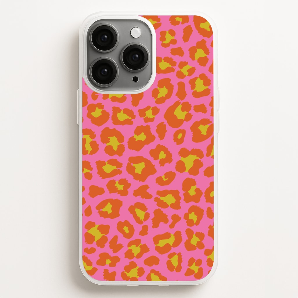 Vibrant Cheetah Print Phone Case