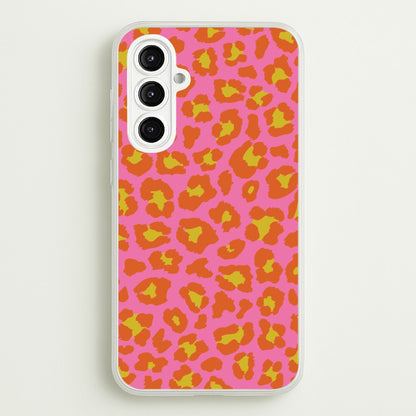 Vibrant Cheetah Print  - Animal Patterns Phone Case for Galaxy A16