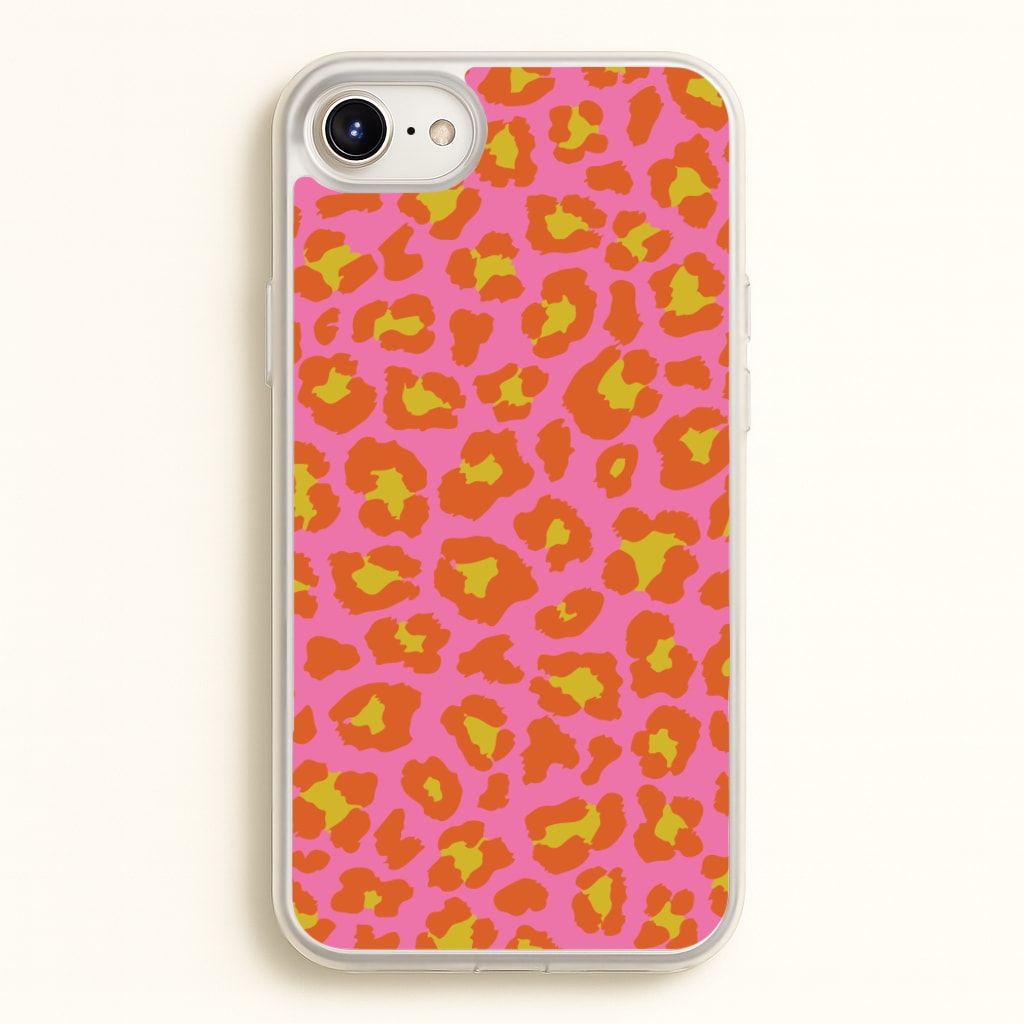 Vibrant Cheetah Print  - Animal Patterns Phone Case for iPhone 6 / 7 / 8 / SE