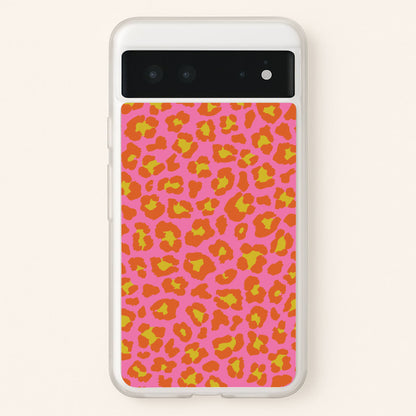 Vibrant Cheetah Print  - Animal Patterns Phone Case for Google Pixel 6