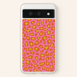 Vibrant Cheetah Print  - Animal Patterns Phone Case for Google Pixel 8