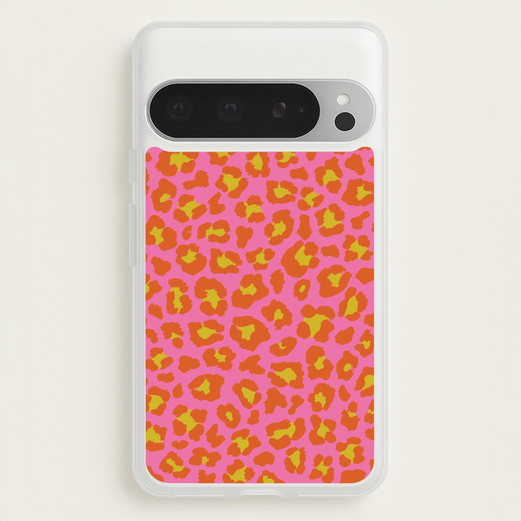Vibrant Cheetah Print  - Animal Patterns Phone Case for Google Pixel 9 Pro XL
