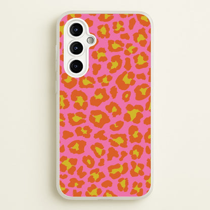 Vibrant Cheetah Print  - Animal Patterns Phone Case for Galaxy A54