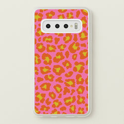 Vibrant Cheetah Print  - Animal Patterns Phone Case for Galaxy S10 Plus