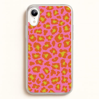 Vibrant Cheetah Print  - Animal Patterns Phone Case for iPhone XR